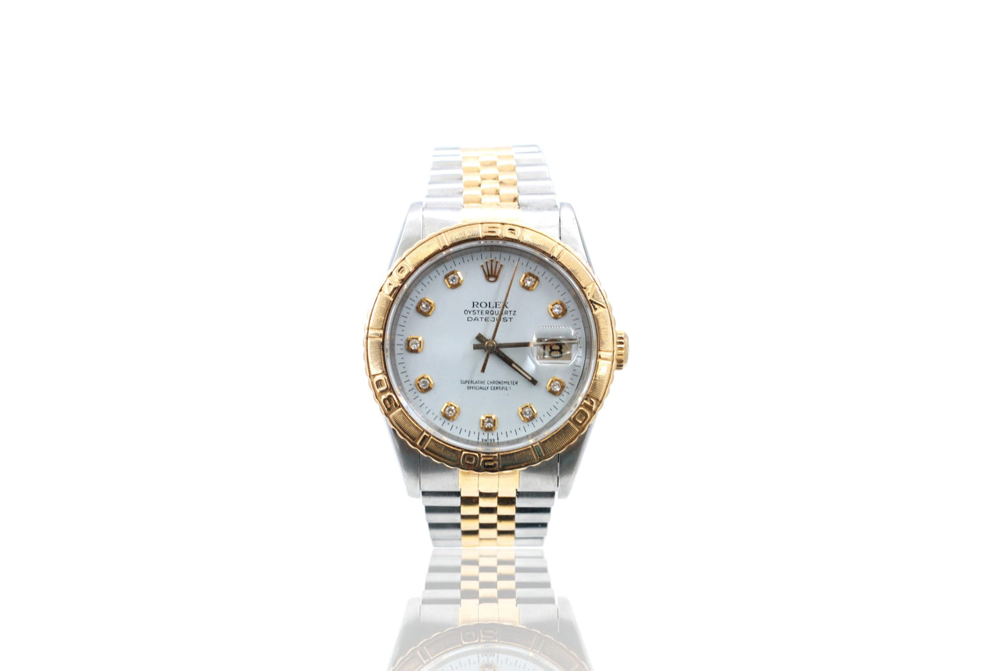 Pre-owned 36mm Rolex Oysterquartz DATEJUST