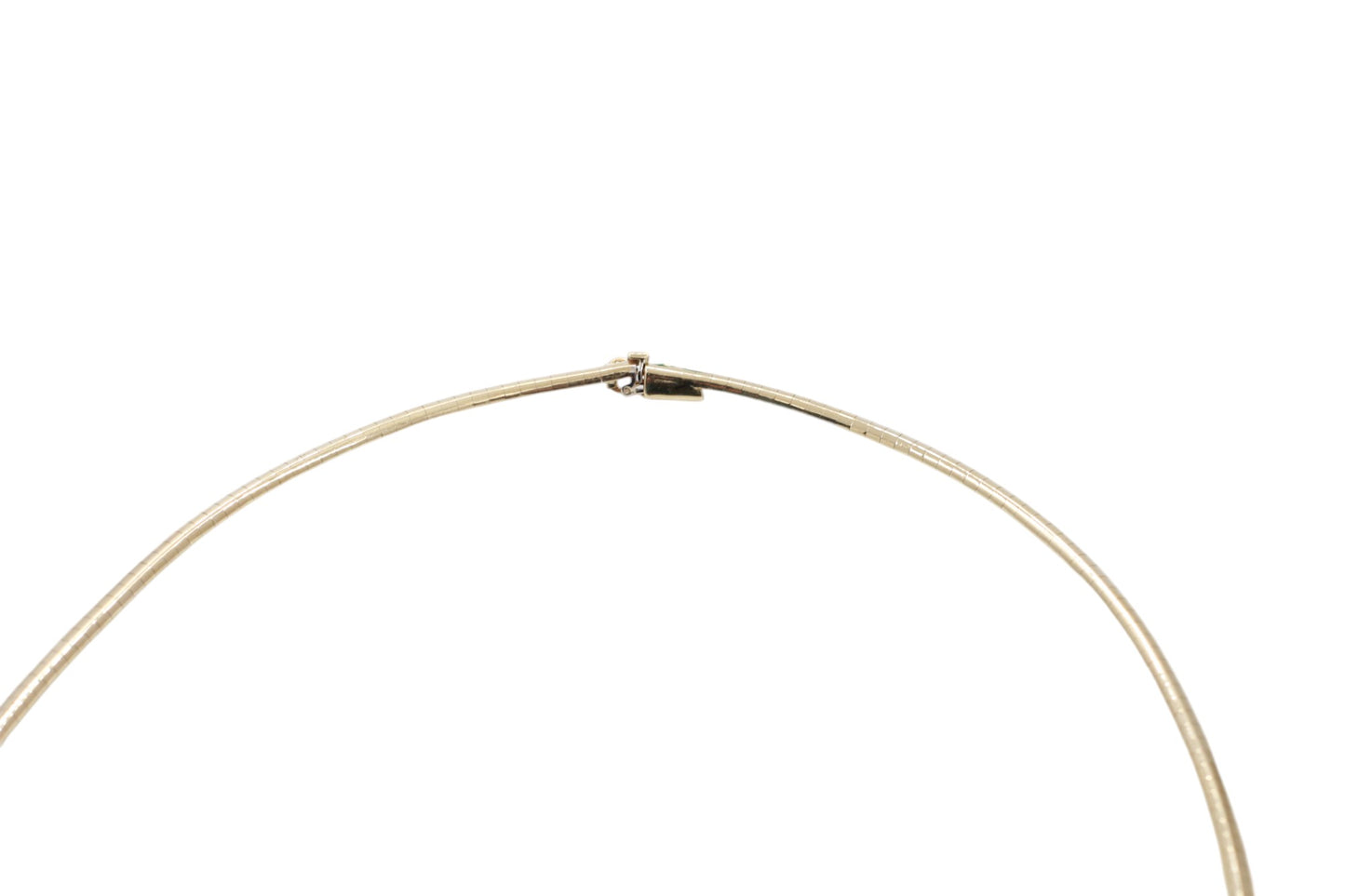 Pre-Owned 14K Gold Omega Necklace