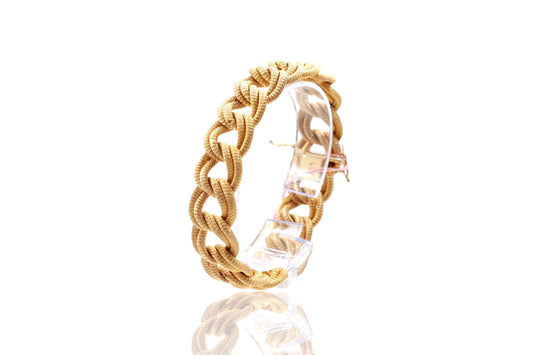 Women's 18K Gold Chain Bracelet
